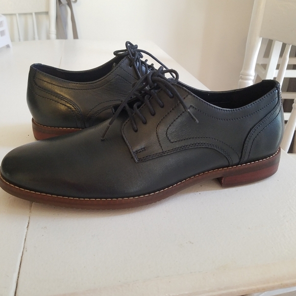 Rockport Lace up Dress Shoes Size 9.5 - Picture 4 of 8